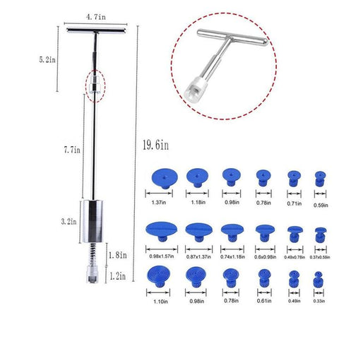 Paintless Dent Remover / Puller Bar Tool