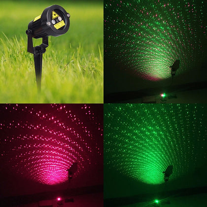 Christmas Laser Lights Star Outdoor Projector