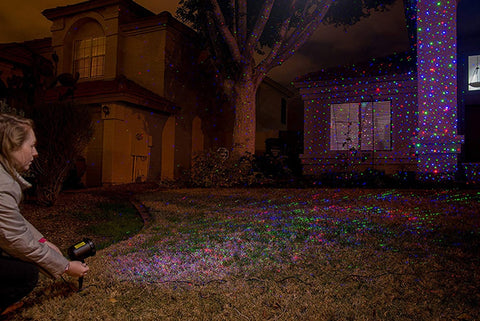 Christmas Laser Lights Star Outdoor Projector