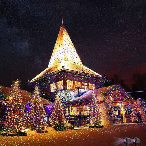 Christmas Laser Lights Star Outdoor Projector
