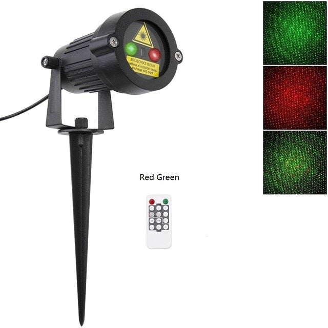 Christmas Laser Lights Star Outdoor Projector